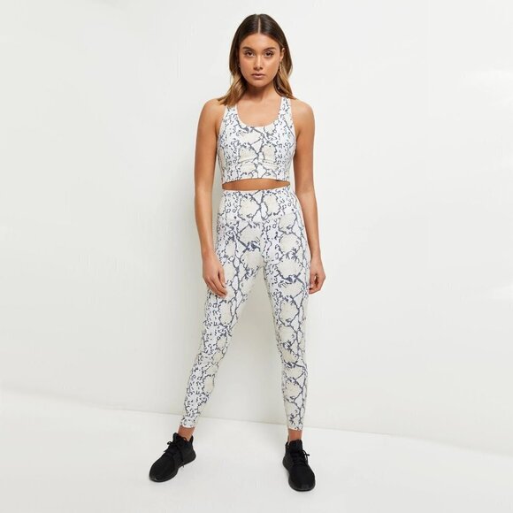 NWT All Fenix python print racerback sports bra, S - Picture 2 of 10